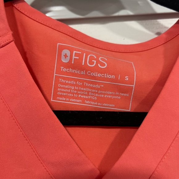 Figs Coral Scrub Set Men’s Small - Picture 2 of 5